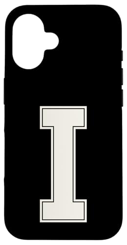 Collegiate Letter I Monogramm Varsity Block Initial Alphabet Hülle für iPhone 16 Collegiate Letter I Monogramm Varsity Block Initial Alphabet Hülle für iPhone 16 von Tailgate Tees