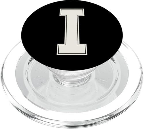 Collegiate Letter I Monogramm Varsity Block Initial Alphabet PopSockets PopGrip für MagSafe Collegiate Letter I Monogramm Varsity Block Initial Alphabet PopSockets PopGrip für MagSafe von Tailgate Tees