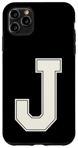 Collegiate Letter J Monogramm Varsity Block Initial Alphabet Hülle für iPhone 11 Pro Max Collegiate Letter J Monogramm Varsity Block Initial Alphabet Hülle für iPhone 11 Pro Max von Tailgate Tees