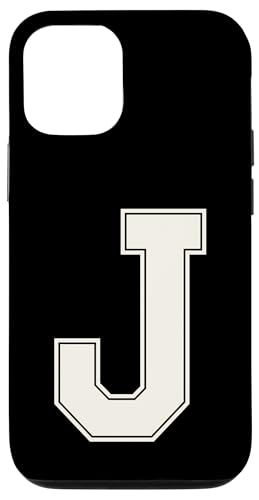 Collegiate Letter J Monogramm Varsity Block Initial Alphabet Hülle für iPhone 12/12 Pro Collegiate Letter J Monogramm Varsity Block Initial Alphabet Hülle für iPhone 12/12 Pro von Tailgate Tees