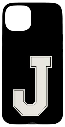 Collegiate Letter J Monogramm Varsity Block Initial Alphabet Hülle für iPhone 15 Plus Collegiate Letter J Monogramm Varsity Block Initial Alphabet Hülle für iPhone 15 Plus von Tailgate Tees