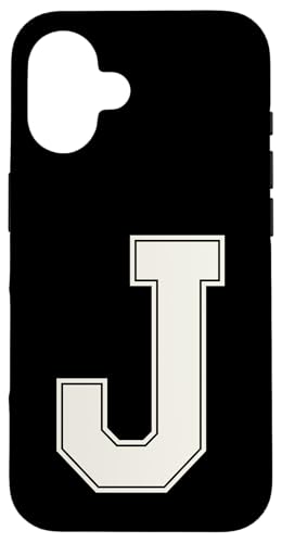 Collegiate Letter J Monogramm Varsity Block Initial Alphabet Hülle für iPhone 16 Collegiate Letter J Monogramm Varsity Block Initial Alphabet Hülle für iPhone 16 von Tailgate Tees