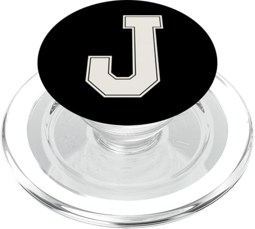 Collegiate Letter J Monogramm Varsity Block Initial Alphabet PopSockets PopGrip für MagSafe Collegiate Letter J Monogramm Varsity Block Initial Alphabet PopSockets PopGrip für MagSafe von Tailgate Tees