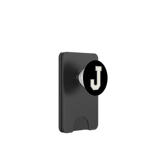 Collegiate Letter J Monogramm Varsity Block Initial Alphabet PopSockets PopWallet für MagSafe Collegiate Letter J Monogramm Varsity Block Initial Alphabet PopSockets PopWallet für MagSafe von Tailgate Tees