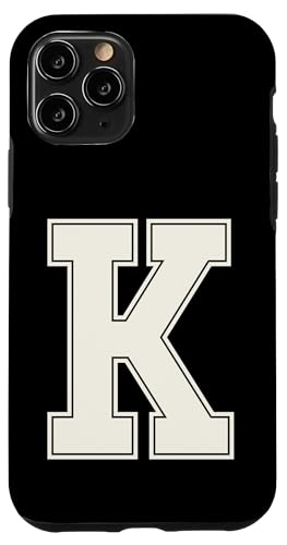 Collegiate Letter K Monogramm Varsity Block Initial Alphabet Hülle für iPhone 11 Pro Collegiate Letter K Monogramm Varsity Block Initial Alphabet Hülle für iPhone 11 Pro von Tailgate Tees