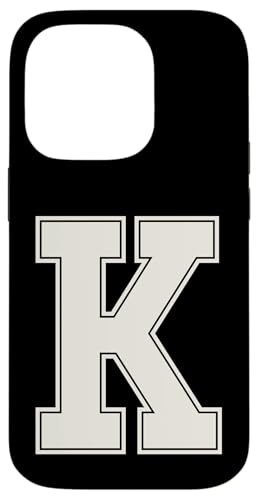 Collegiate Letter K Monogramm Varsity Block Initial Alphabet Hülle für iPhone 14 Pro Collegiate Letter K Monogramm Varsity Block Initial Alphabet Hülle für iPhone 14 Pro von Tailgate Tees
