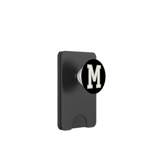 Collegiate Letter M Monogramm Varsity Block Initial Alphabet PopSockets PopWallet für MagSafe Collegiate Letter M Monogramm Varsity Block Initial Alphabet PopSockets PopWallet für MagSafe von Tailgate Tees