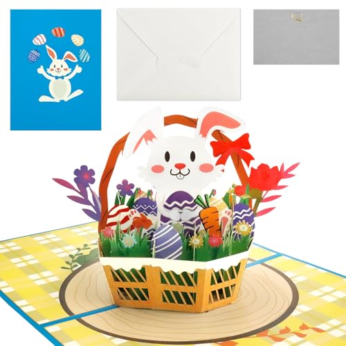 Osterkarte 3D Pop up Grußkarte,3D Osterkarten mit Umschlag,3D Karte Ostern,Osterkarten 3D Karten Pop Up Grußkarten,DIY Grußkarte für Kinder Ostergeschenk Geschenkkarte (HL) Osterkarte 3D Pop up Grußkarte,3D Osterkarten mit Umschlag,3D Karte Ostern,Osterkarten 3D Karten Pop Up Grußkarten,DIY Grußkarte für Kinder Ostergeschenk Geschenkkarte (HL) von TaimeiMao