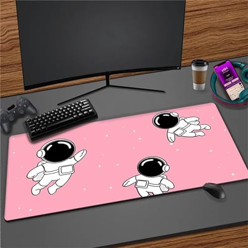 Tainrun Gaming Mauspad XXL 800x300mm Ozean-Wal übergroßes Mousepad Vernähte Kanten Schreibtischunterlage Einfach Zu Reinigen für PC,Laptop von Tainrun