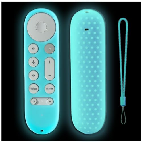 Fernbedienungshülle für Google 2024 (Glow Sky Blue) von Taiyiluo