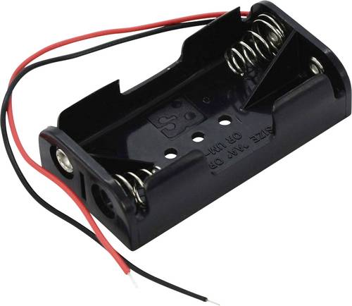 Takachi SN32 Batteriehalter 2x Mignon (AA) Kabel (L x B x H) 57.6 x 31.2 x 15.2mm von Takachi