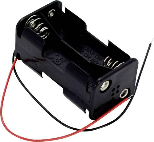Takachi SN34A Batteriehalter 4x Mignon (AA) Kabel (L x B x H) 58 x 31 x 28mm von Takachi