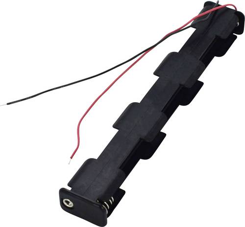 Takachi SN36A Batteriehalter 6x Mignon (AA) Kabel (L x B x H) 158 x 17 x 26.1mm von Takachi