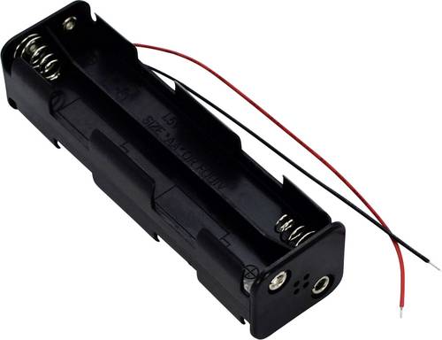Takachi SN38A Batteriehalter 8x Mignon (AA) Kabel (L x B x H) 107.9 x 31 x 28mm von Takachi