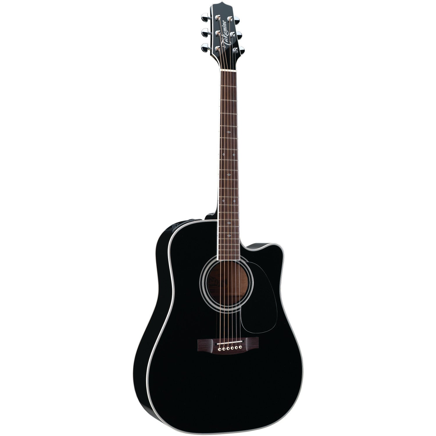 Takamine EF341SC Westerngitarre mit Tonabnehmer, schwarz Takamine EF341SC Westerngitarre mit Tonabnehmer, schwarz von Takamine