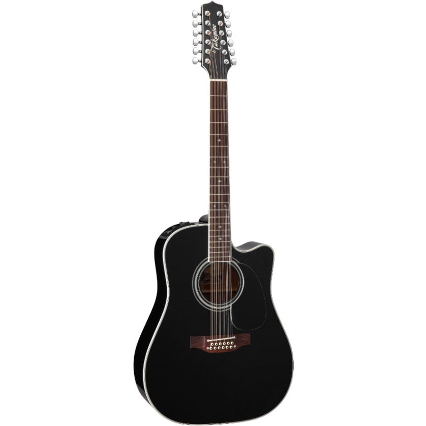 Takamine EF381SC Gloss Black Electro-Acoustic 12-String Guitar with Case Takamine EF381SC Gloss Black Electro-Acoustic 12-String Guitar with Case von Takamine