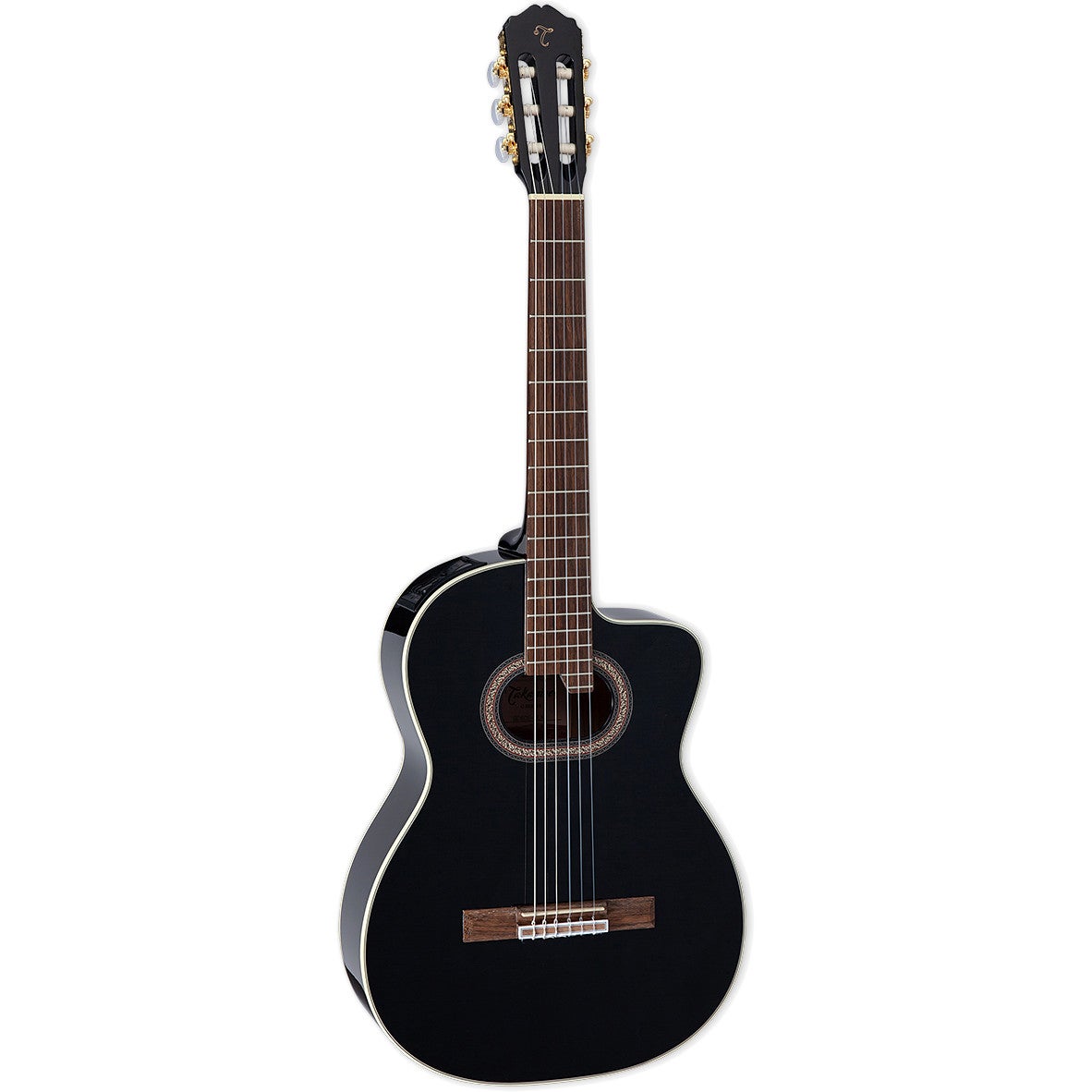 Takamine GC6CE Black Electro-Acoustic Classical Guitar Takamine GC6CE Black Electro-Acoustic Classical Guitar von Takamine