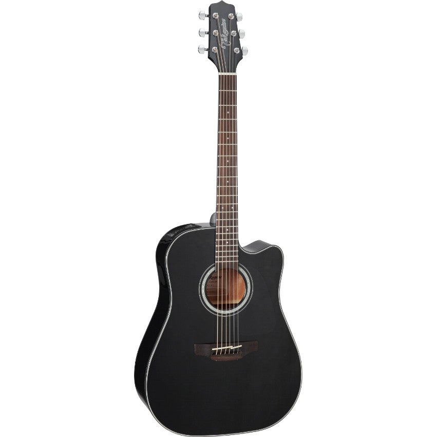 Takamine GD30CE-BLK Electro-Acoustic Guitar (Black) von Takamine