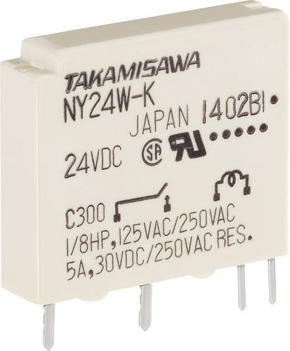 Takamisawa NY-12W-K-IE Printrelais 12 V/DC 5A 1 Schließer Takamisawa NY-12W-K-IE Printrelais 12 V/DC 5A 1 Schließer von Takamisawa