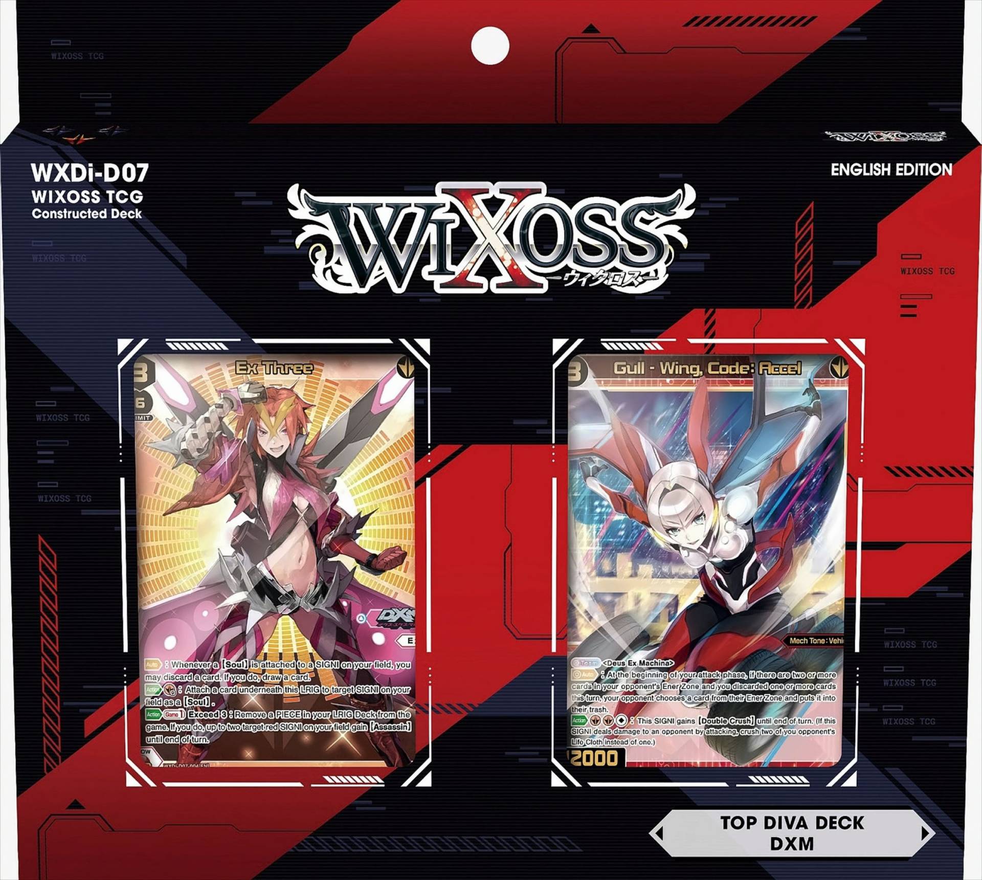 WiXoss - Top Diva Deck DXM Englisch von Takara Tomy