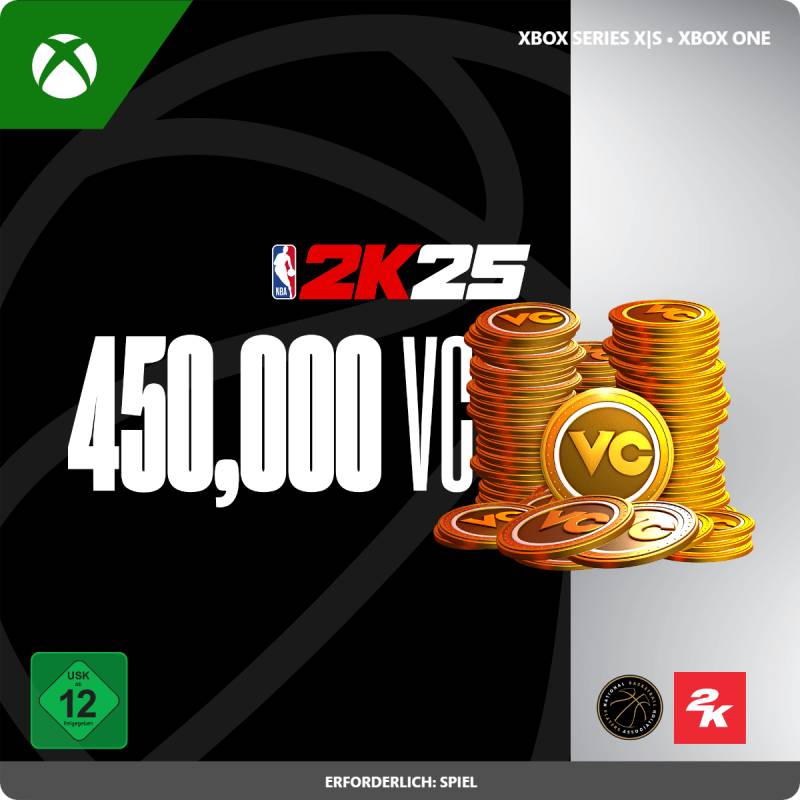 NBA 2K25 450.000 Virtual Currency-Pack von Take Two Interactive