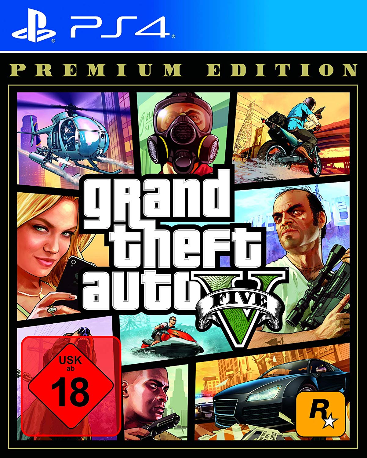 Grand Theft Auto V Premium Edition PS4 von Take2