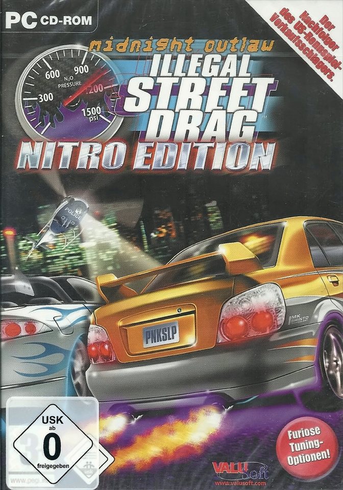 Midnight Outlaw: Illegal Street Drag - Nitro Edition PC von Take2