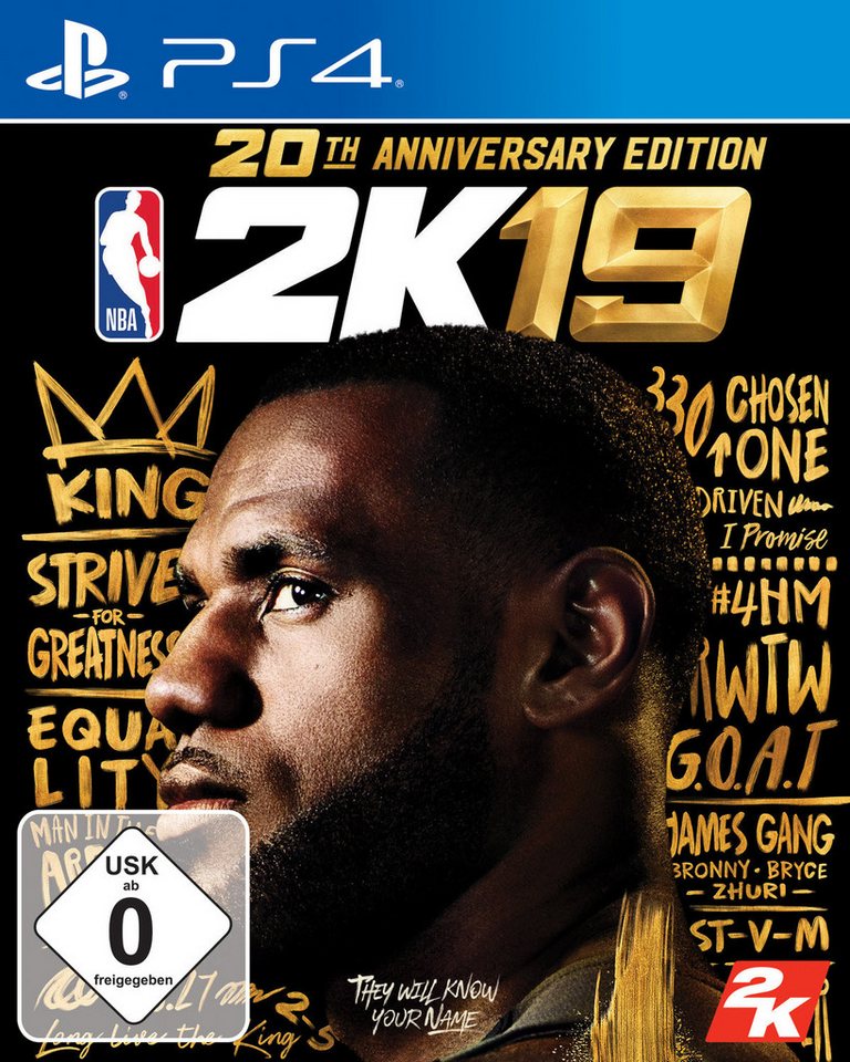 NBA 2K19 20th Anniversary Edition PS4 Playstation 4 NBA 2K19 20th Anniversary Edition PS4 Playstation 4 von Take Two