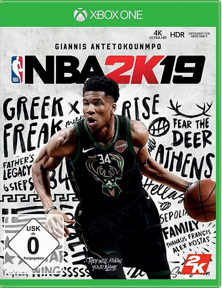 NBA 2K19 Day One Edition Xbox One Xbox One von Take2