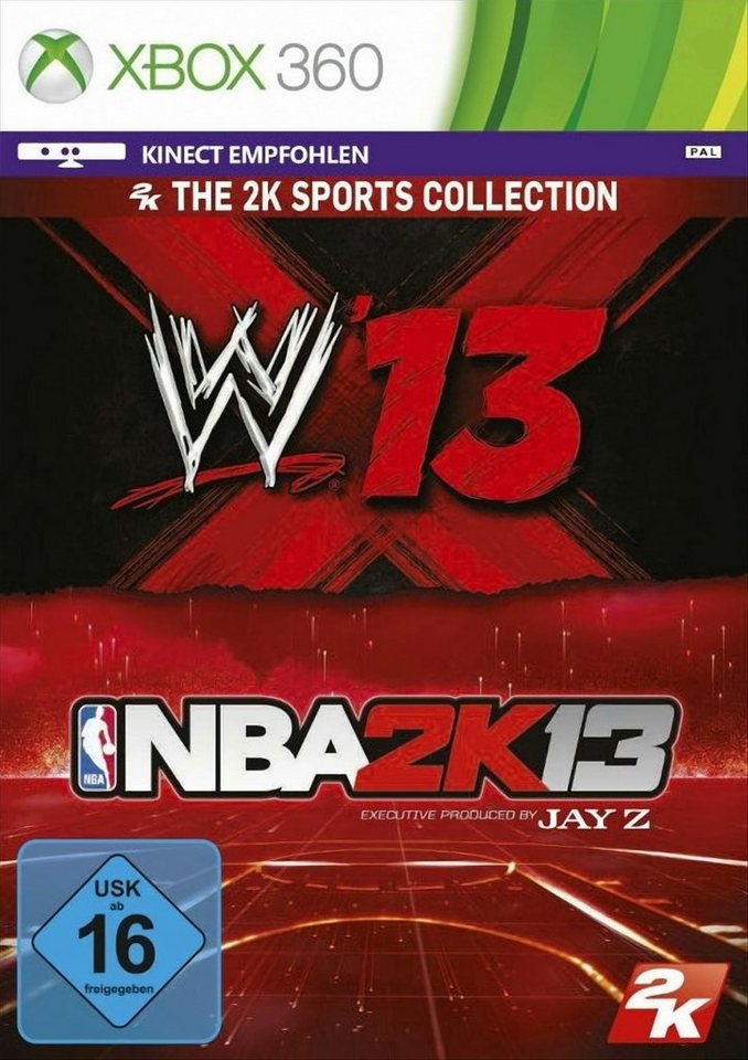 The 2K Sports Collection (NBA 2K13 / WWE 13) Xbox 360 von Take2