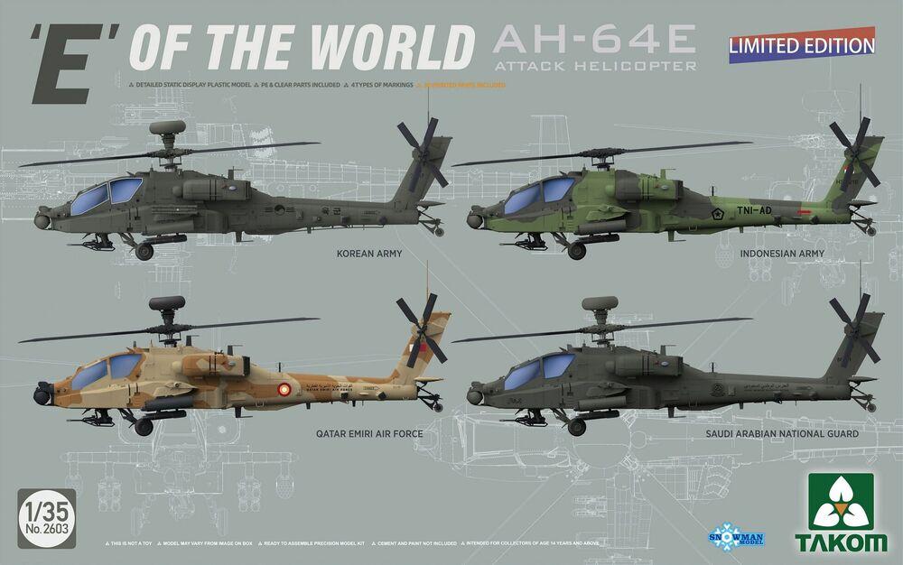 AH-64E Attack Helicopter - E of the World - Limited Edition AH-64E Attack Helicopter - E of the World - Limited Edition von Takom