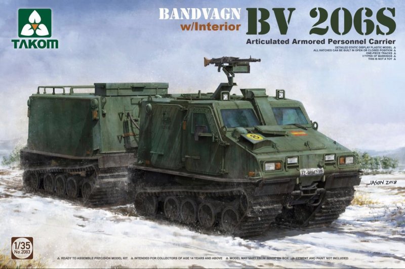 Bandvagn Bv 206S Articulated Armored Personnel Carrier von Takom