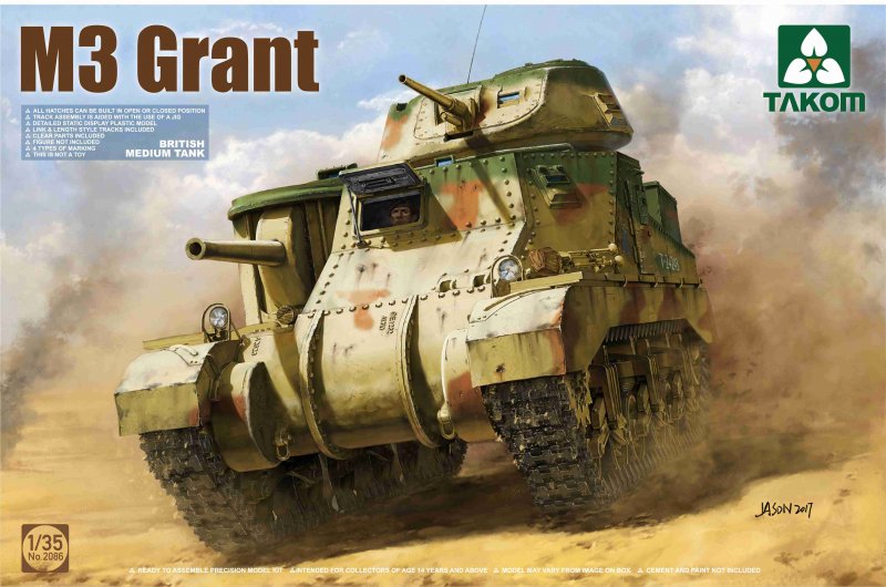 British Medium Tank M3 Grant von Takom
