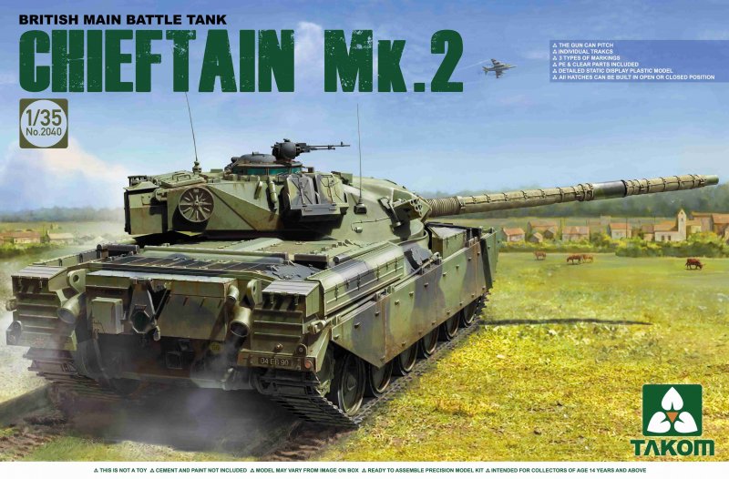 British main Battle Tank Chieftain Mk.2 von Takom