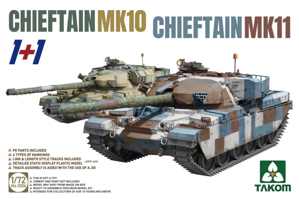Chieftain MK11 + Chieftain MK10 von Takom