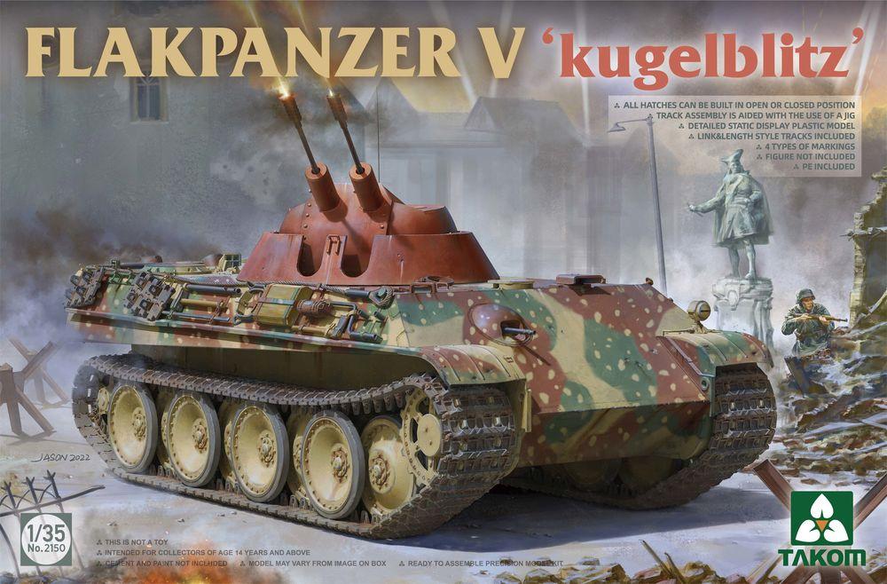 Flakpanzer V - Kugelblitz von Takom