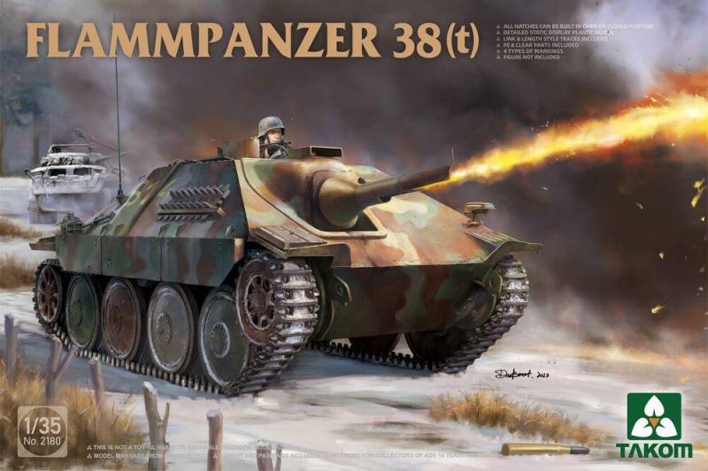 Flammpanzer 38(t) von Takom