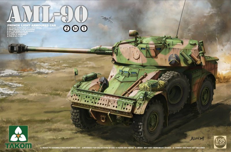 French Light Armoured Car AML-90 French Light Armoured Car AML-90 von Takom