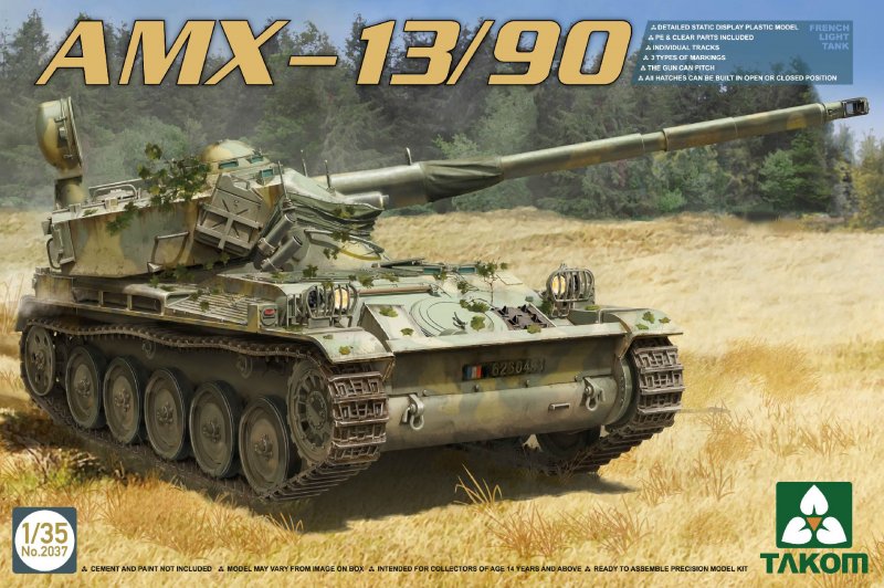 French Light Tank AMX-13/90 French Light Tank AMX-13/90 von Takom