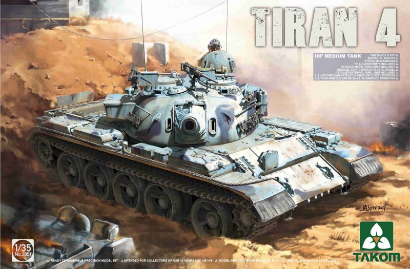 IDF Medium Tank Tiran-4 von Takom