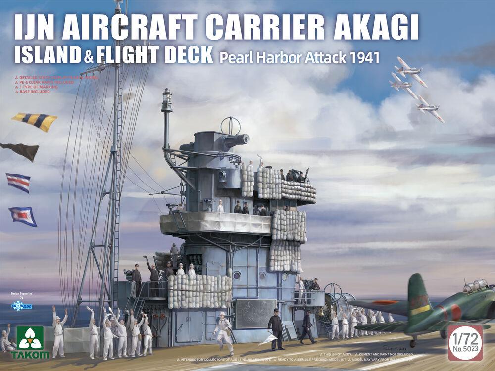 IJN Aircraft Carrier Akagi - Island & Flight Deck (Pearl Harbor Attack 1941) von Takom