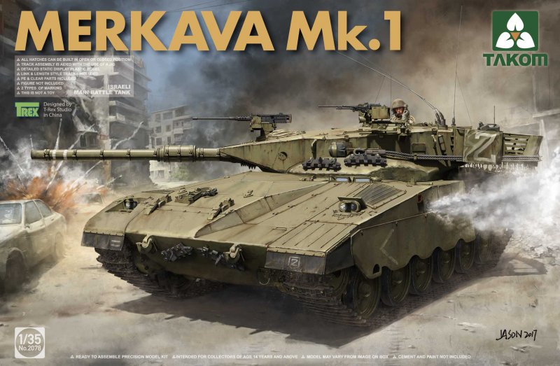 Israeli Main Battle Tank Merkava 1 Israeli Main Battle Tank Merkava 1 von Takom