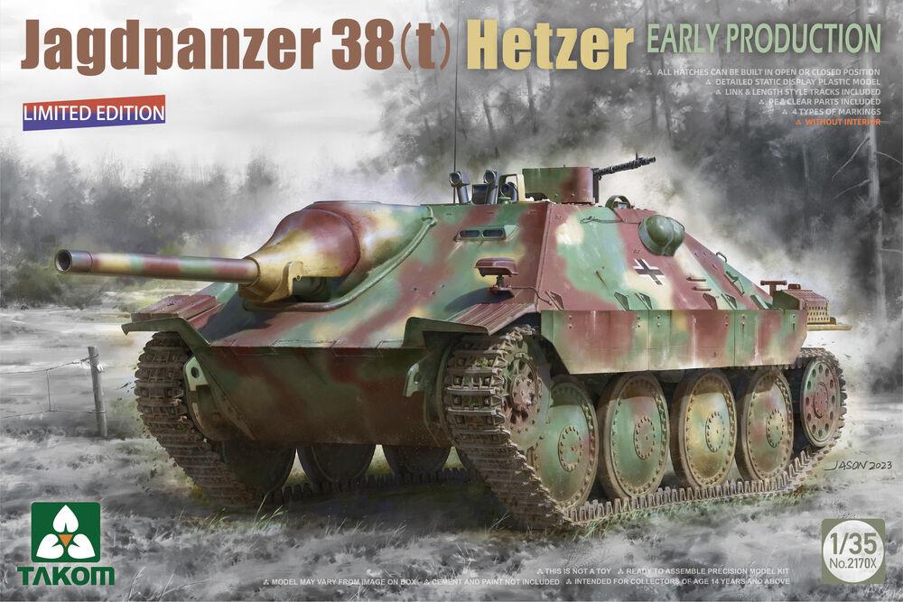 Jagdpanzer 38(t) Hetzer Early Production (Limited Edition) von Takom