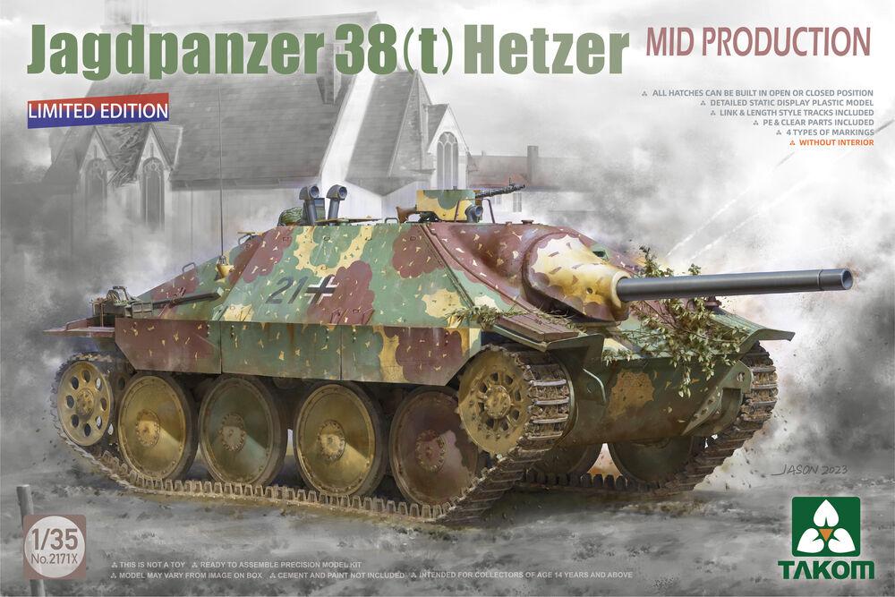 Jagdpanzer 38(t) Hetzer Mid Production (Limited Edition) von Takom