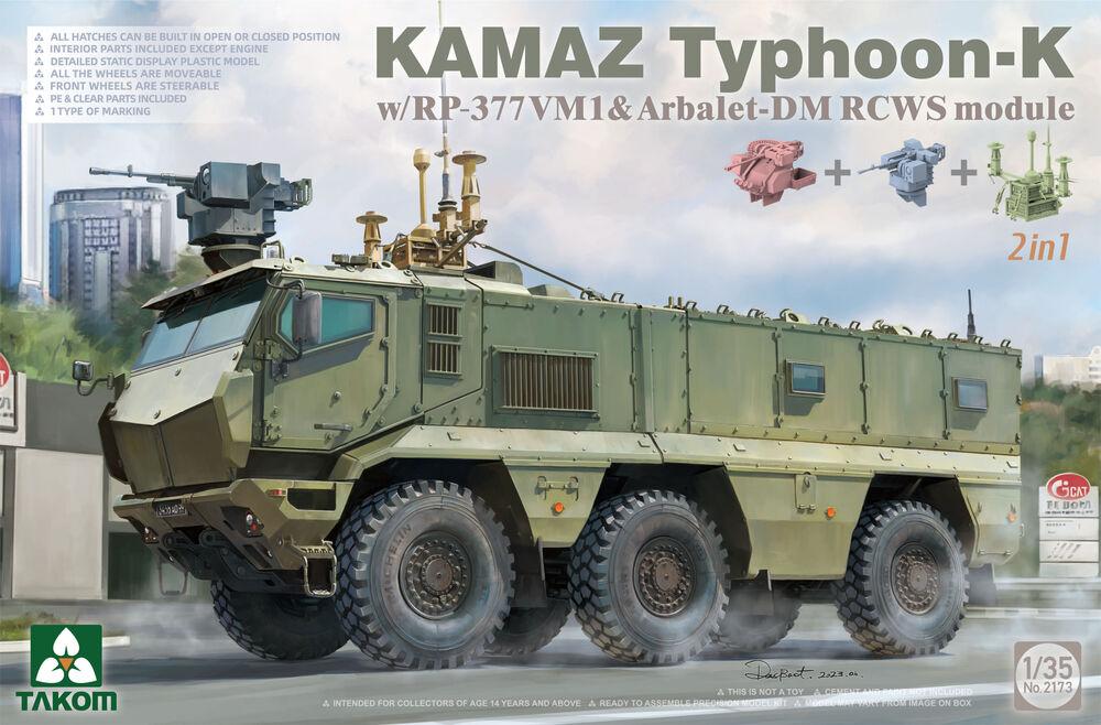 Kamaz Typhoon-K w/RP-377VM1 & Arbalet-DM RCWS Module 2in1 Kamaz Typhoon-K w/RP-377VM1 & Arbalet-DM RCWS Module 2in1 von Takom