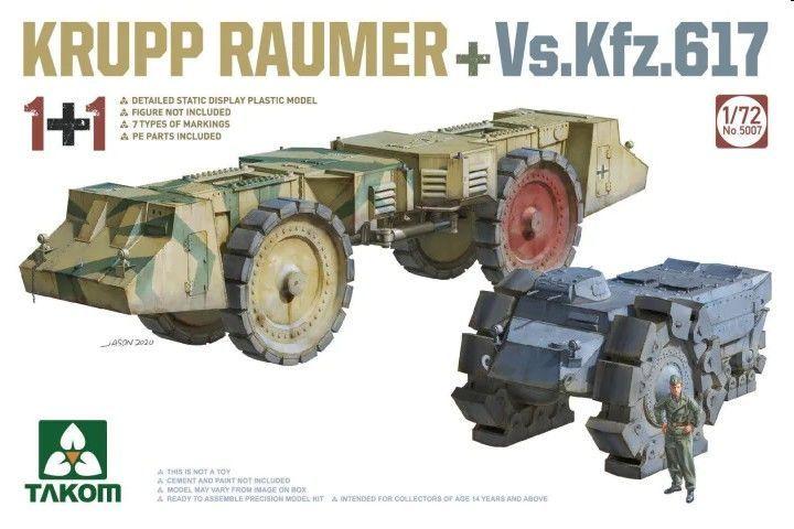 Krupp Räumer + Vs.Kfz.617 von Takom