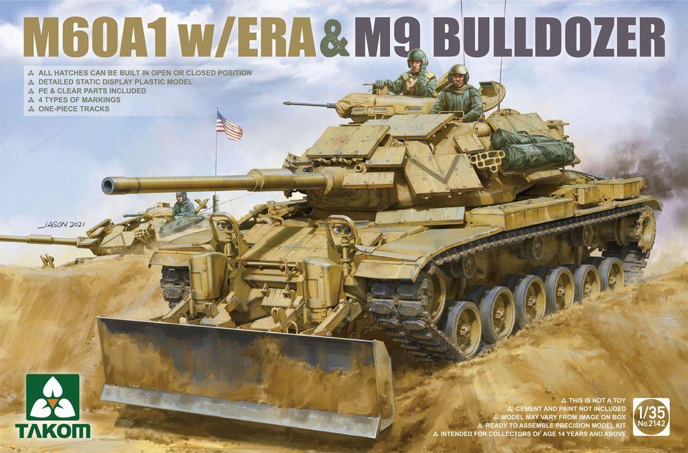 M60A1 w/ERA & M9 Bulldozer von Takom