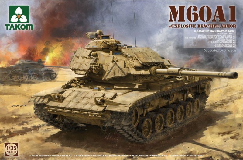 M60A1 w/ERA von Takom