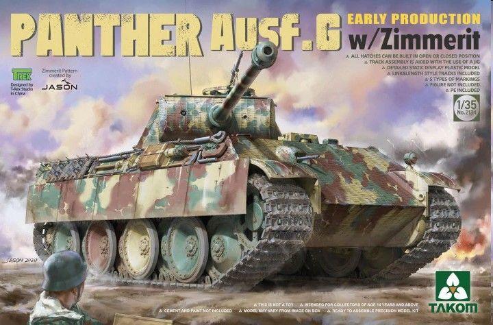 Panther Ausf.G Early Production w/Zimmerit von Takom