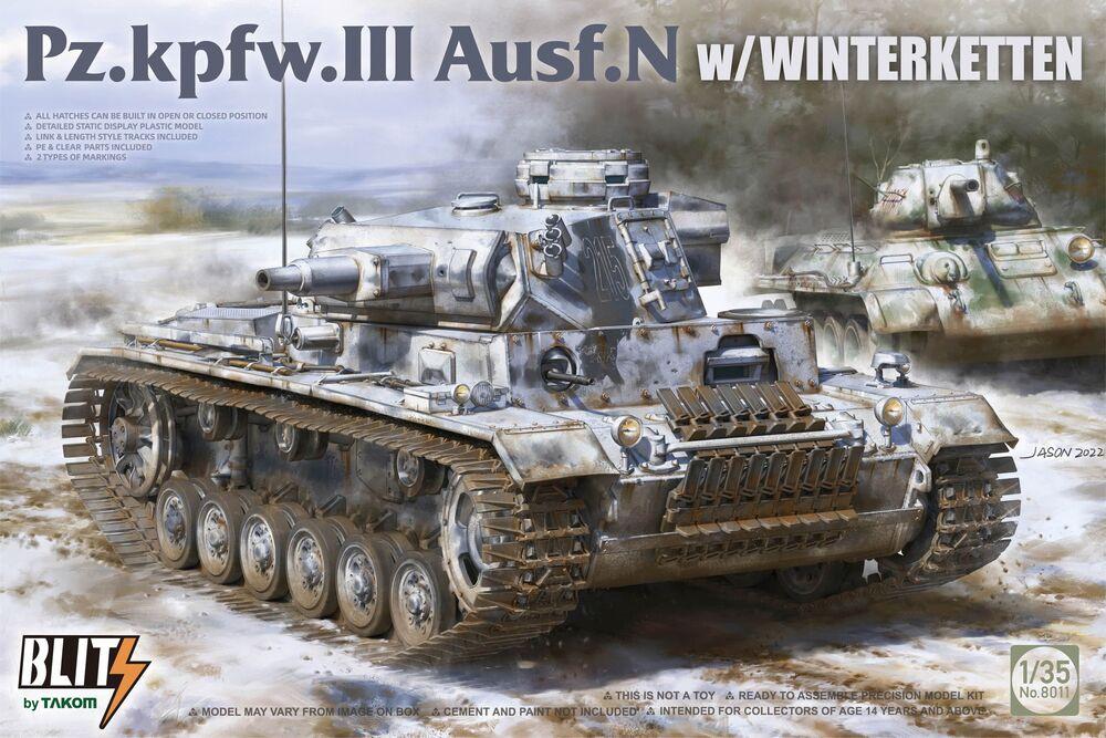 Pz.Kpfw.III Ausf.N w/ Winterketten von Takom